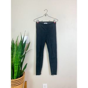 Vince Lamb Leather Black Zip Leggings - NWOT - XS